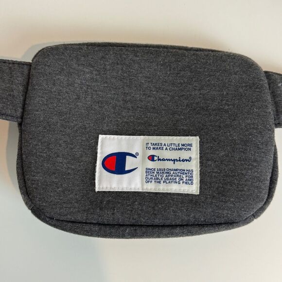 Champion Grey Waist Belt Bag Fanny Pack Unisex - Picture 6 of 8